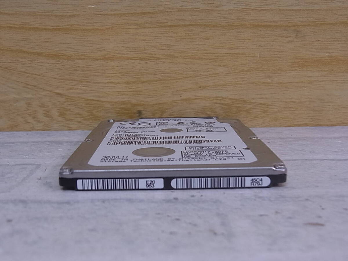 △G/014●日立 HITACHI☆2.5インチHDD(ハードディスク)☆160GB SATA300 5400rpm☆HTS543216A7A384☆中古品_画像4