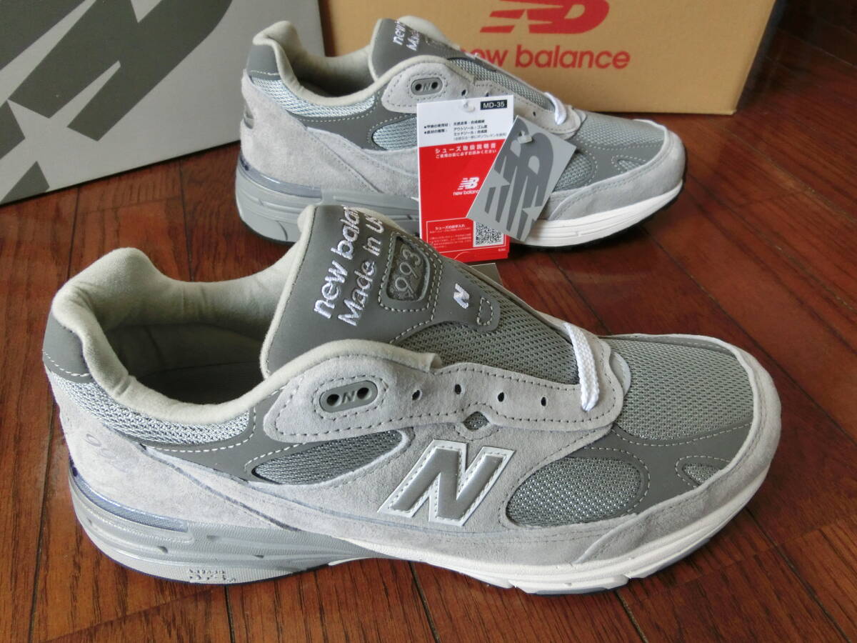 今年3月抽選販売 MR993GL made in U.S.A ニューバランス ジャパン購入 NEW BALANCE 検索用 992 991 990 V1 2 3 4 5 _画像5