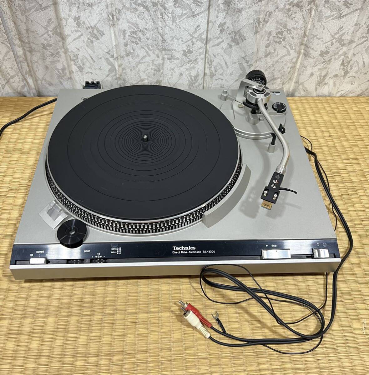 Technics テクニクス DIRECT DRIVE AUTOMATIC TURNTABLE SYSTEM SL-3200の画像3