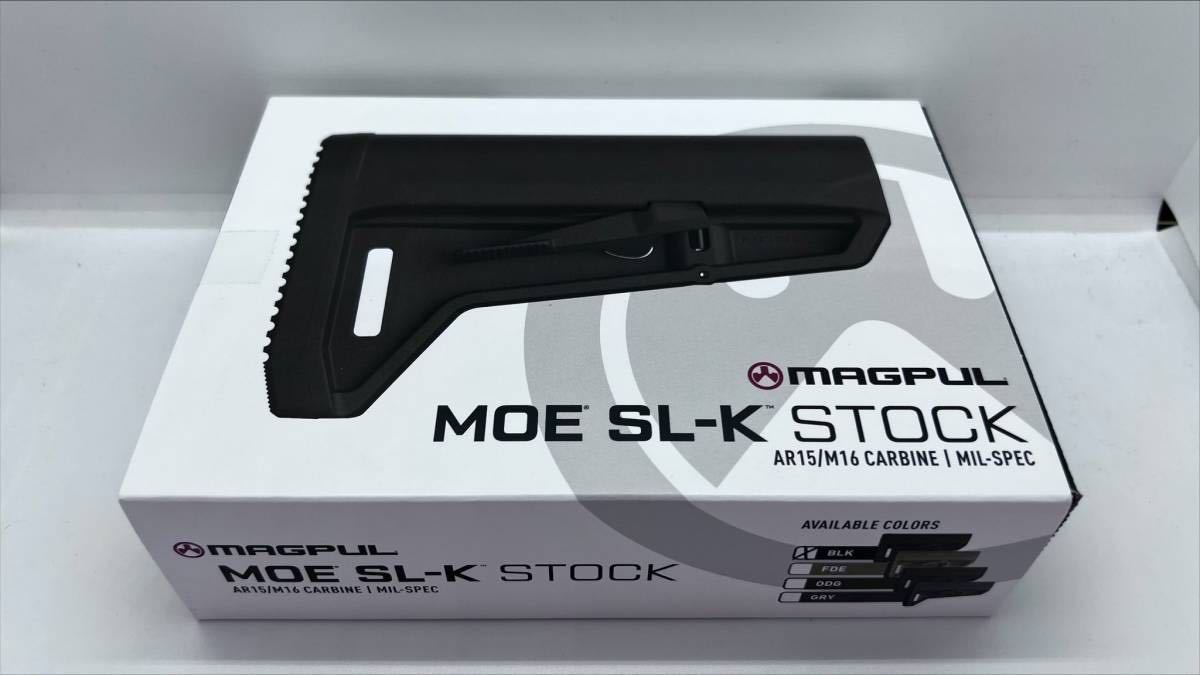 MAGPUL MAG626 マグプル MOE SL-K Carbine Stock Mil Spec カービンストック ミルスペック ブラック 正規品 実物 M4 M16 SCAR_画像3