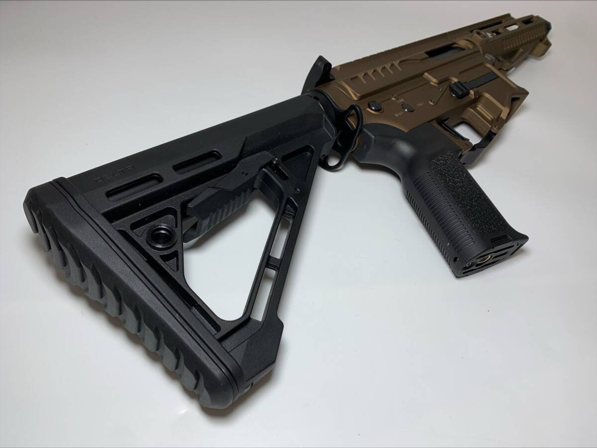 ★②新古品 LANCER TACTICAL ランサー タクティカル ZION ARMS PW9 Mod 1 BRONZE 電動ガン 正規品 実物 M16 SCAR XM M4の画像5