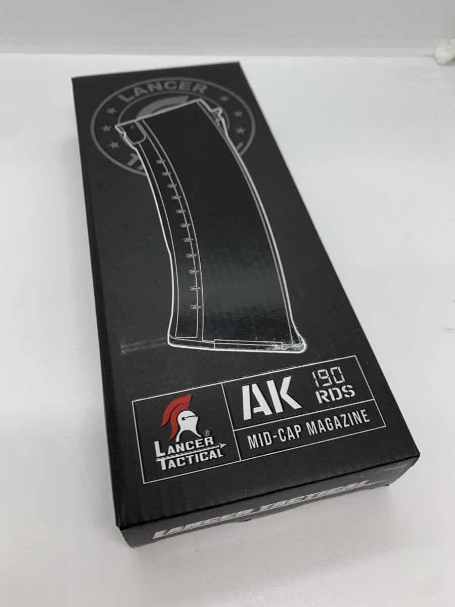 LANCER TACTICAL 【2本】 ランサー タクティカル AK Mid Capacity Magazine マガジン 190連 ポリマーマガジン AK47 AK74 AKM 東京マルイ_画像4