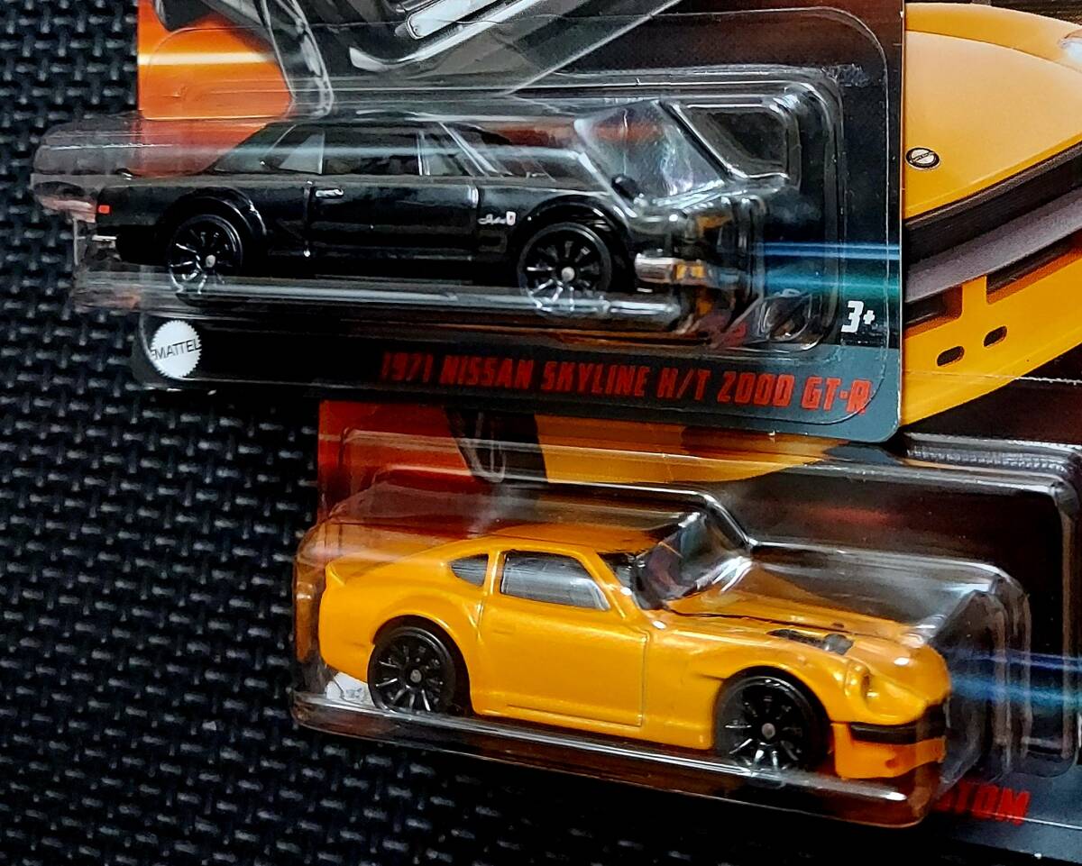 レア！HW ワイルドスピード 1971 ニッサン スカイライン H/T 2000 GT-R DATSUN 240Z CUSTOM★FAST&FURIOUS DRIFT SKYLINE ハコスカ 旧車_画像2