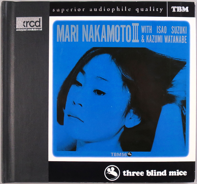 (XRCD) 中本マリ 『Mari Nakamoto III』 国内盤 TBM XR 0056 マリ・ナカモト 3 鈴木勲, 渡辺香津美 / Three Blind Mice_画像1