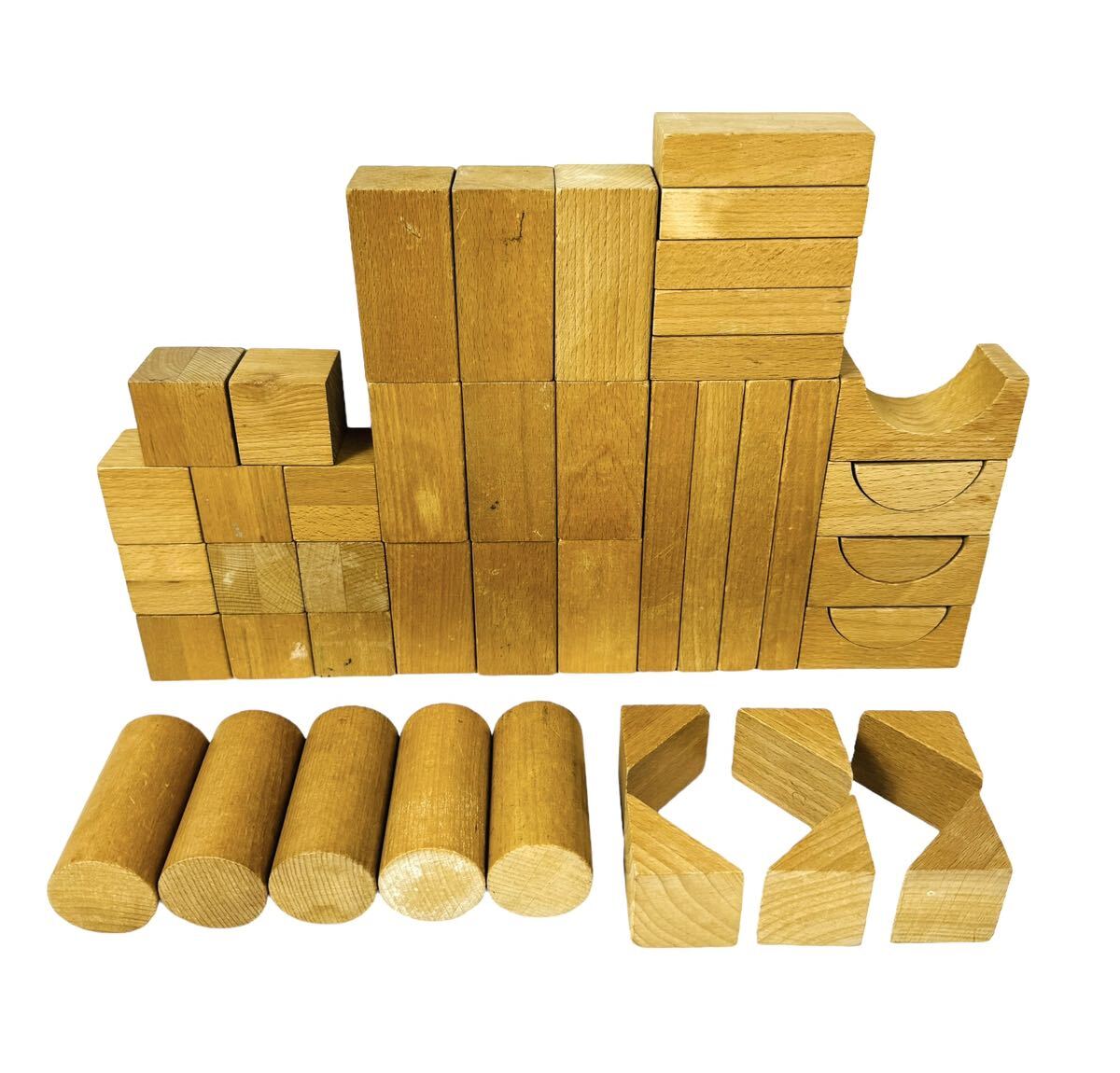 木製 積み木 知育玩具 基尺 40mm_画像1