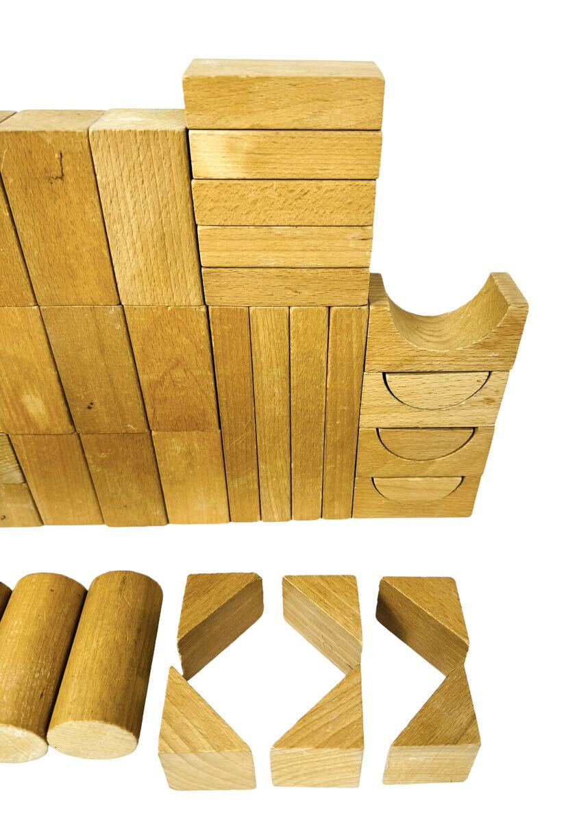 木製 積み木 知育玩具 基尺 40mm_画像3
