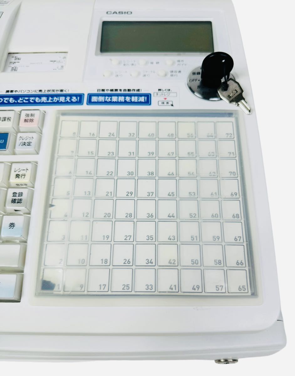 CASIO カシオ インターネット直結 レジスター ネットレジ オートカット 店舗用品 TK-2800の画像5