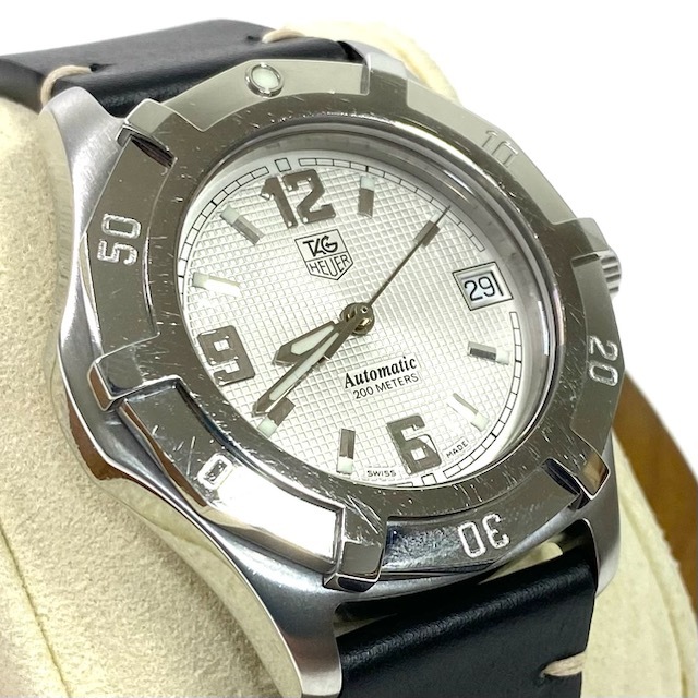 1円～ 精度良好 TAGHEUER タグホイヤー エクスクルーシブ WN2110 VE6321 200M 自動巻き AT メンズ 腕時計の画像2