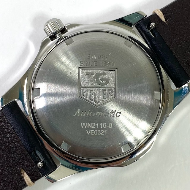 1円～ 精度良好 TAGHEUER タグホイヤー エクスクルーシブ WN2110 VE6321 200M 自動巻き AT メンズ 腕時計の画像9