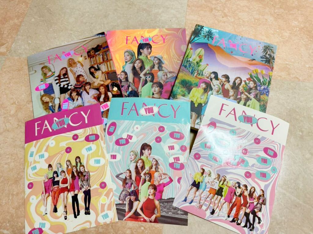 トゥワイス TWICE FANCY ステッカー コンプリート 韓国 アイドル CD 写真集 7th ミニアルバム FANCY YOU セット_画像1