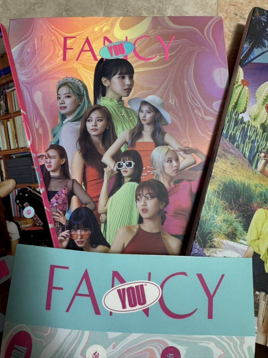 トゥワイス TWICE FANCY ステッカー コンプリート 韓国 アイドル CD 写真集 7th ミニアルバム FANCY YOU セット_画像3