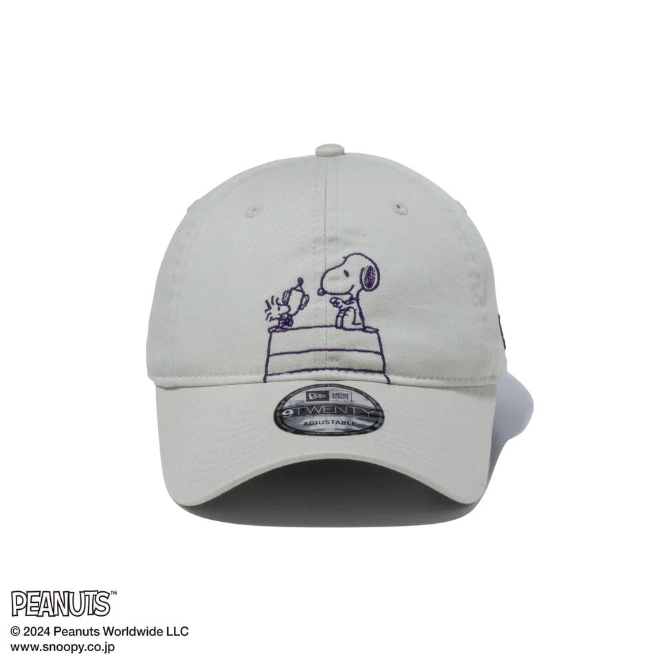 * новый товар * New Era *14124350*9TWENTY PEANUTS Peanuts Snoopy Woodstock чемпионский кубок * Stone * Япония стандартный товар *