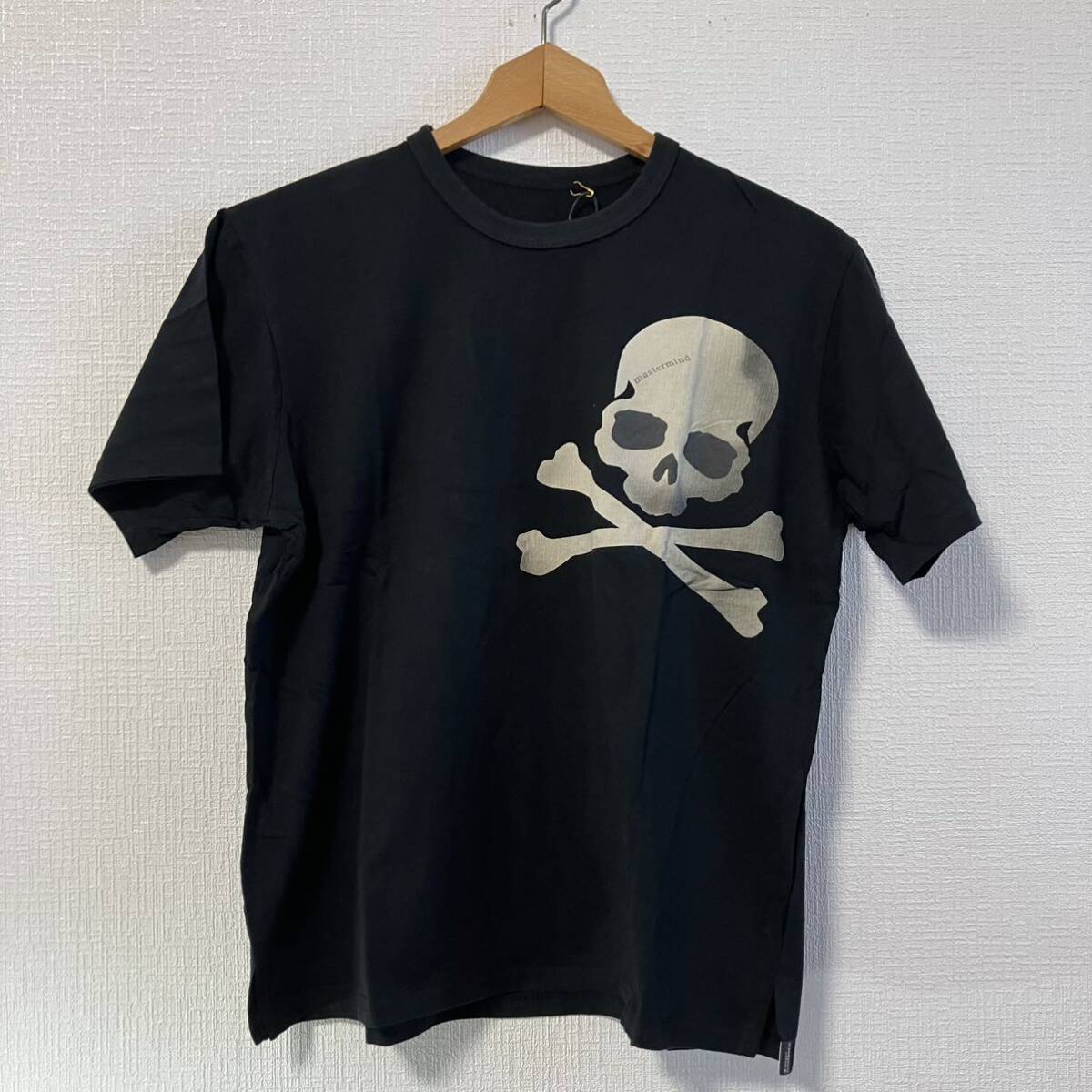 3-243 マスターマインド・ジャパン mastermind JAPAN トップス Tシャツ カットソー 半袖 キスマーク ドクロ シアター8 TEE BOX Rio サイズL_画像2