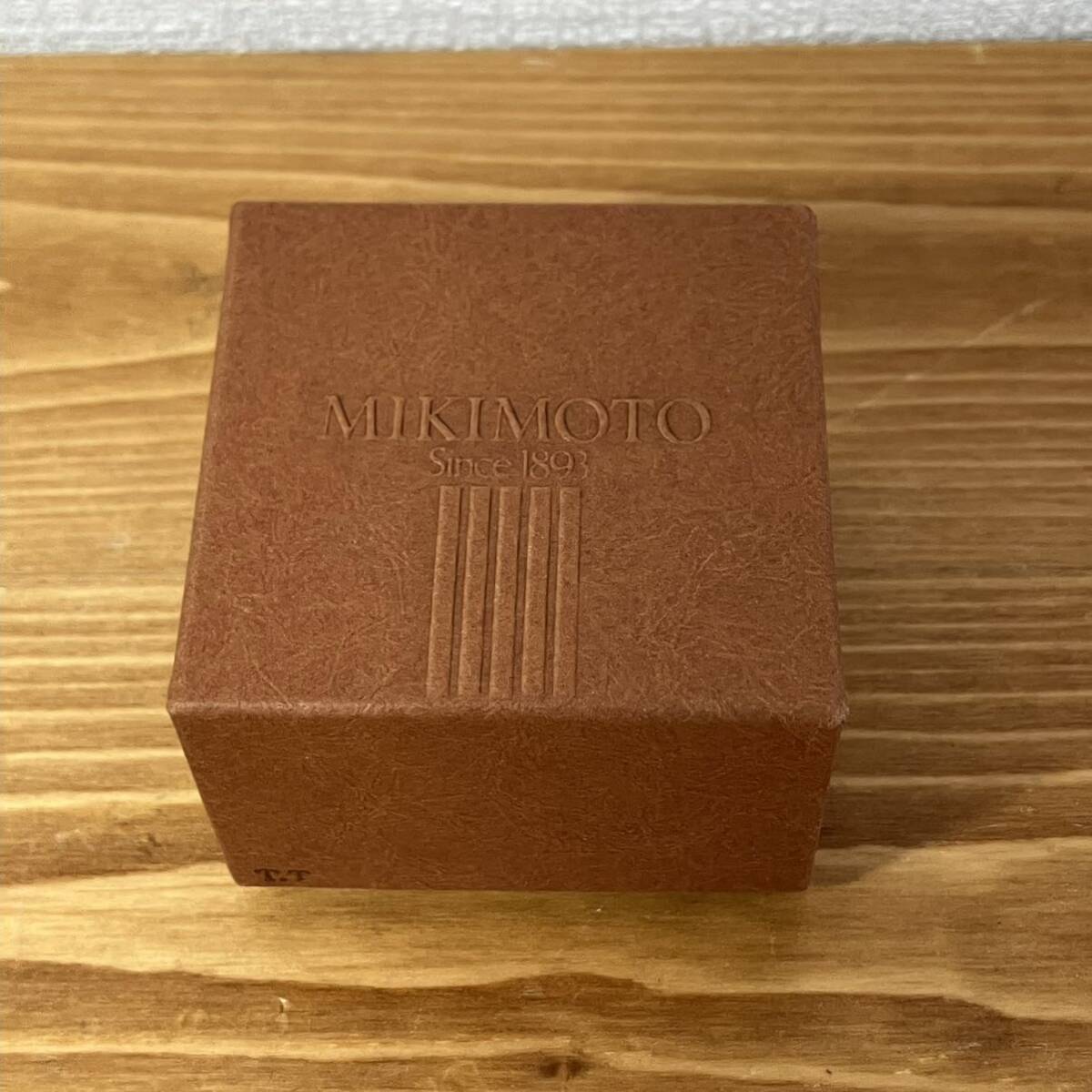●3-398 MIKIMOTO ミキモト パール アクセサリー ピン ブローチ 真珠 ゴールド カラー フォーマル 箱入 _画像8