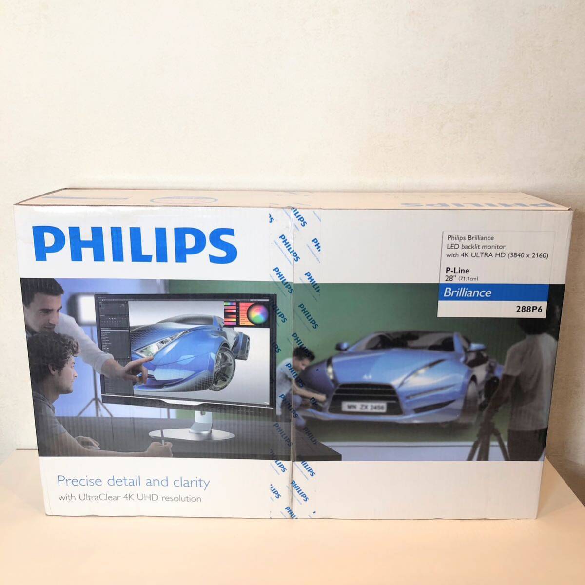 【未開封】PHILIPS 28インチ 4Kモニター 288P6LJEB1/11 の画像1