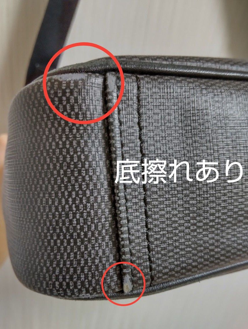 COACH メンズ ビジネスバッグ ヘリテージチェック 2WAY スリムブリーフケース レザー　黒 グレー　コーチ F71389