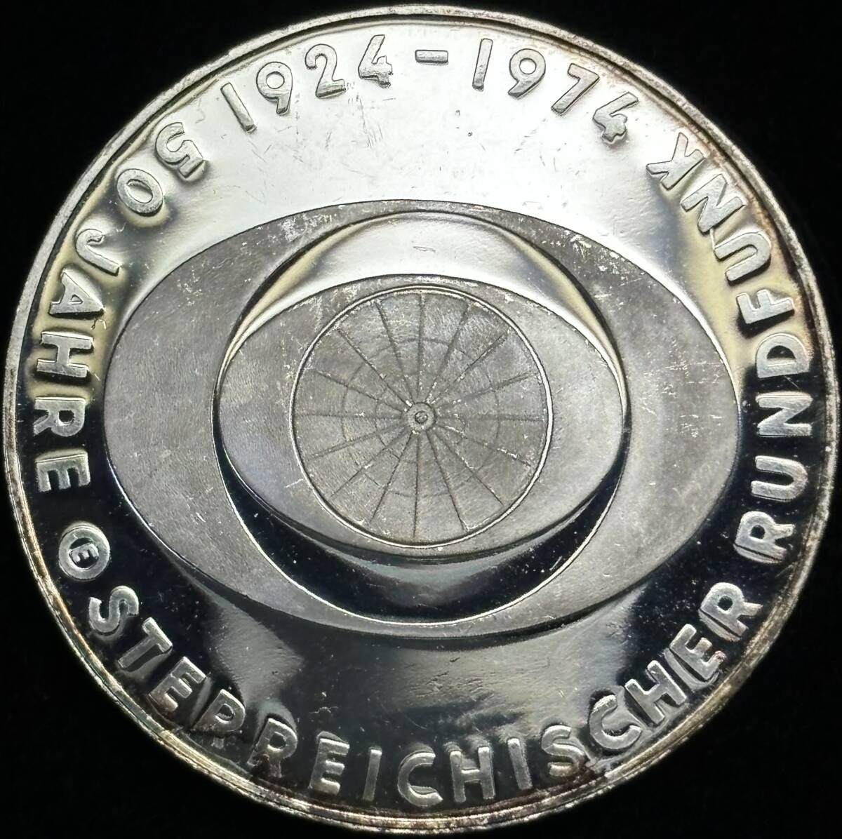 【オーストリア大型銀貨】(1974年銘 20.0g 直径34mm プルーフ)_画像1