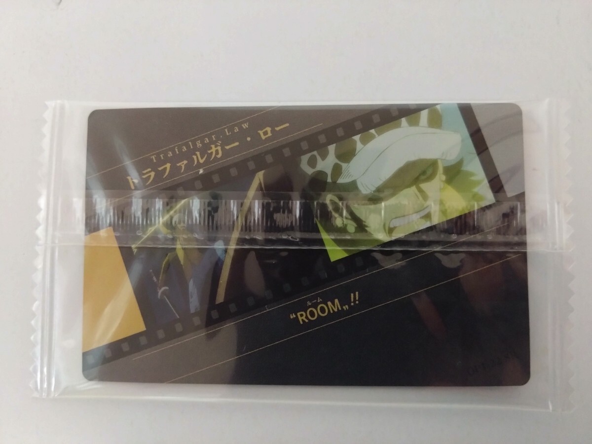 ワンピース イタジャガ ワンピースwithプラマイド メタリックカード『OP1-22 RR トラファルガー・ロー』 の画像2