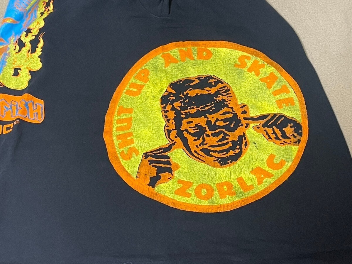 オリジナル ZORLAC マルチ ロング Tシャツ 80年代 ビンテージ POWELL SANTA CRUZ BUTTSTAIN STUSSY JIMMY'Z THRASHER スクリーミングハンド_画像5