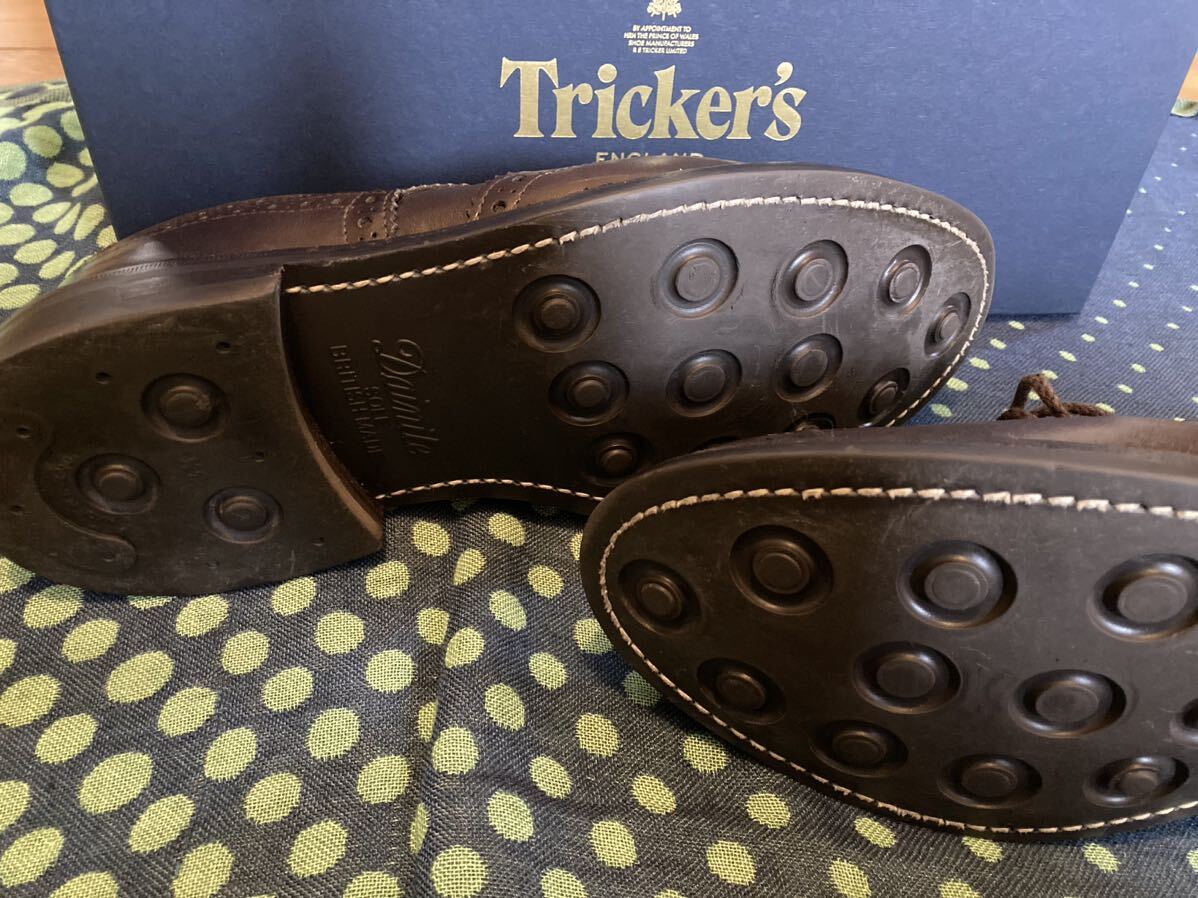 Tricker’s トリッカーズ　バートン　UK7.5_画像10