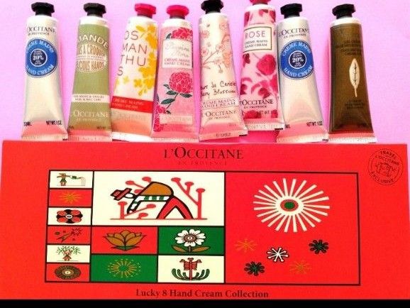 新品 LOCCITANE ハンドクリーム8本set ロクシタン　★Lucky8ハンドクリームCOLLECTION★