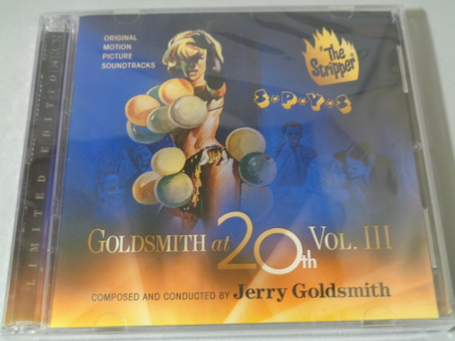 ジェリー・ゴールドスミス「七月の女＋スパイ」52曲入り・未開封・限定2000枚2CDの画像1