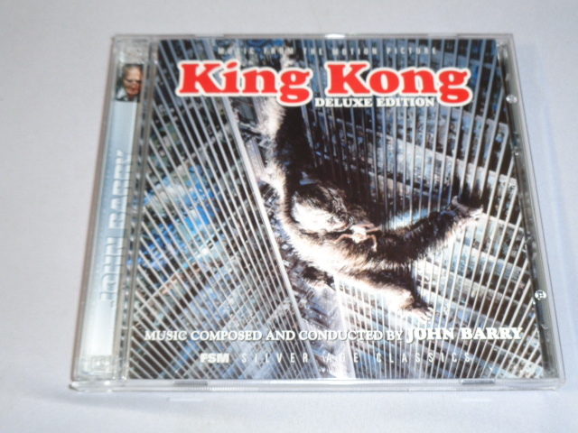 ジョン・バリー「キングコング」FILM SCORE・29曲入り・2CDの画像1