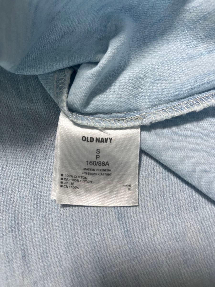 Old navy レディース　デニムシャツ S  長袖 シャツ