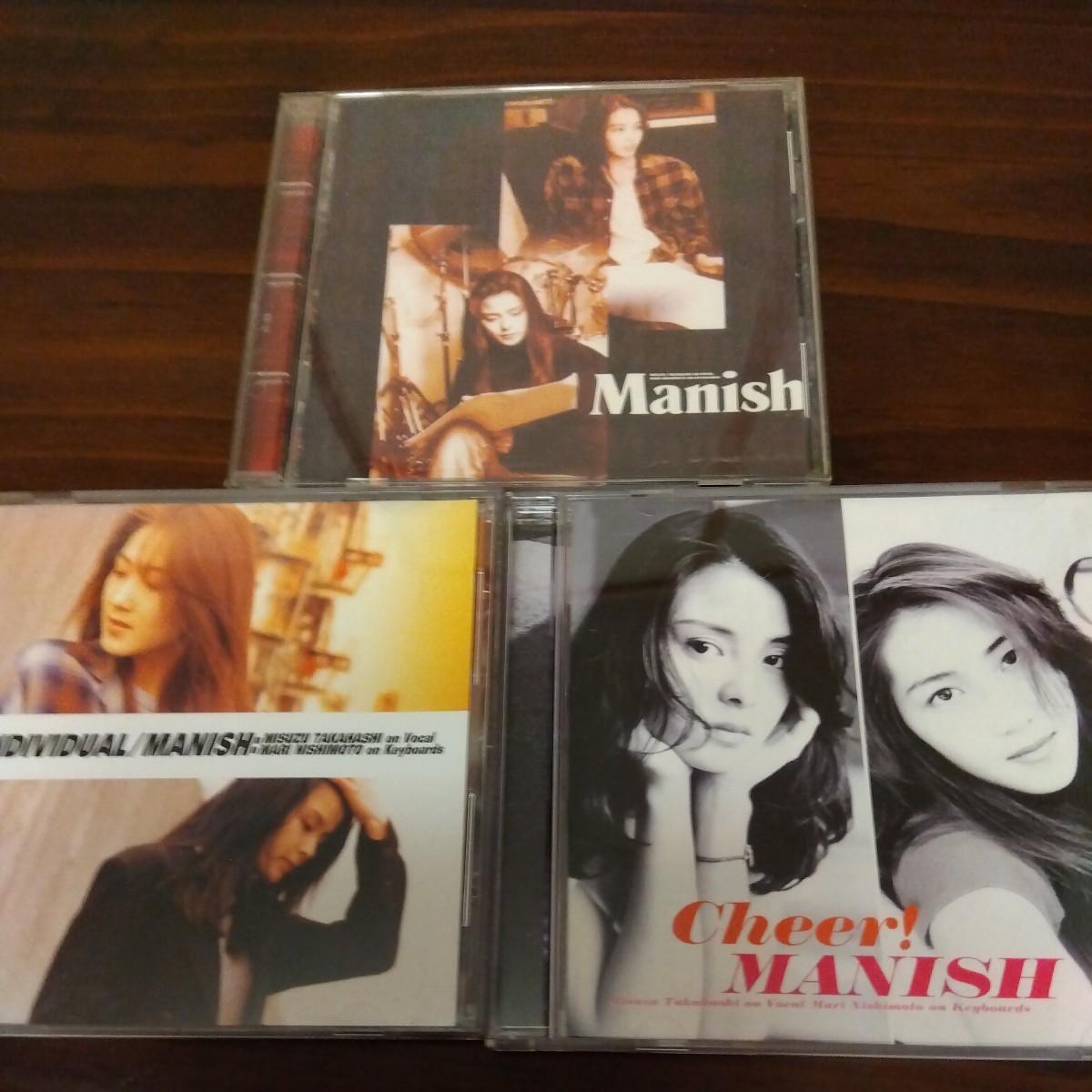 送料無料 マニッシュ MANISH CD MANISH / INDIVIDUAL / Cheer！ 全オリジナルアルバム ３枚セット_画像1