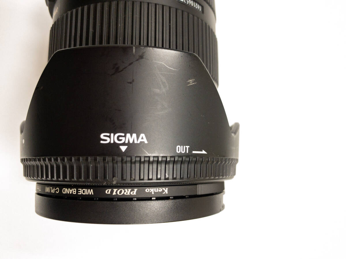 ＜中古＞SIGMA　17-50mm F2.8 EX DC OS HSM　+　Kenko　PRO1D　wideband C-PL(W)_画像7