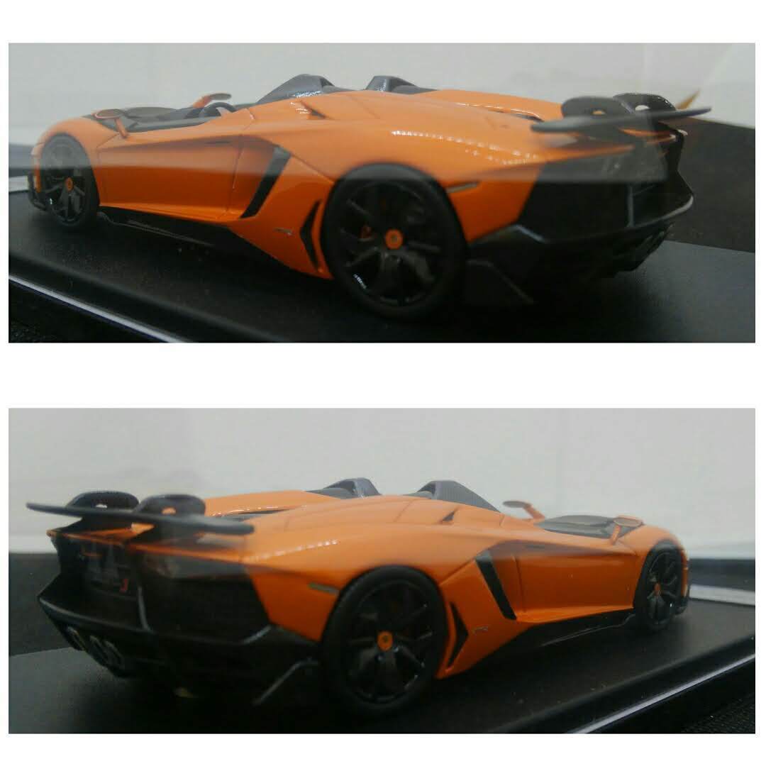 1/43 ランボルギーニ アヴェンタドール J イオタ オレンジ ジュネーブショー 2012 Look Smart ルックスマート LS398E Aventador J Jotaの画像4