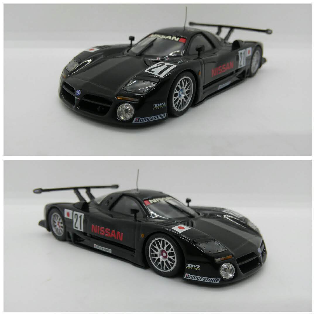 ケース無し 1/43 ニッサン R390GT1 1997 ル・マン24時間レース No.21 予備予選車 ブラック 京商オリジナル K03331A NISSAN_画像2