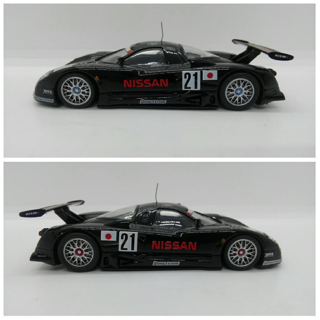 ケース無し 1/43 ニッサン R390GT1 1997 ル・マン24時間レース No.21 予備予選車 ブラック 京商オリジナル K03331A NISSANの画像1