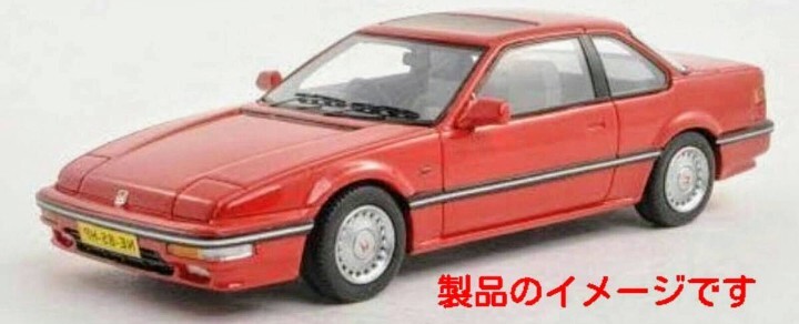 BA5 1/43 プレリュード 4WS 2.0i 16 Mk.3 欧州仕様 輸出仕様 1987 レッド NEO ネオ NEO43485 PRELUDE European specification_画像8