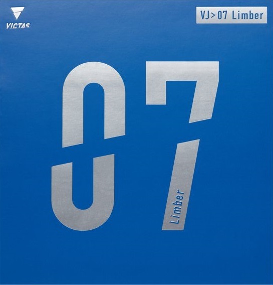 [卓球]VJ 07 Limber(VJ 07リンバー) 赤・1.8 VICTAS(ヴィクタス)_メーカーさんのパッケージ画像です。