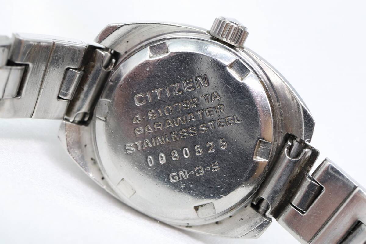 【W126-370】動作品 CITIZEN COSMO STAR シチズン コスモスター 手巻き 腕時計 4-610792 レディース【送料全国一律185円】の画像8