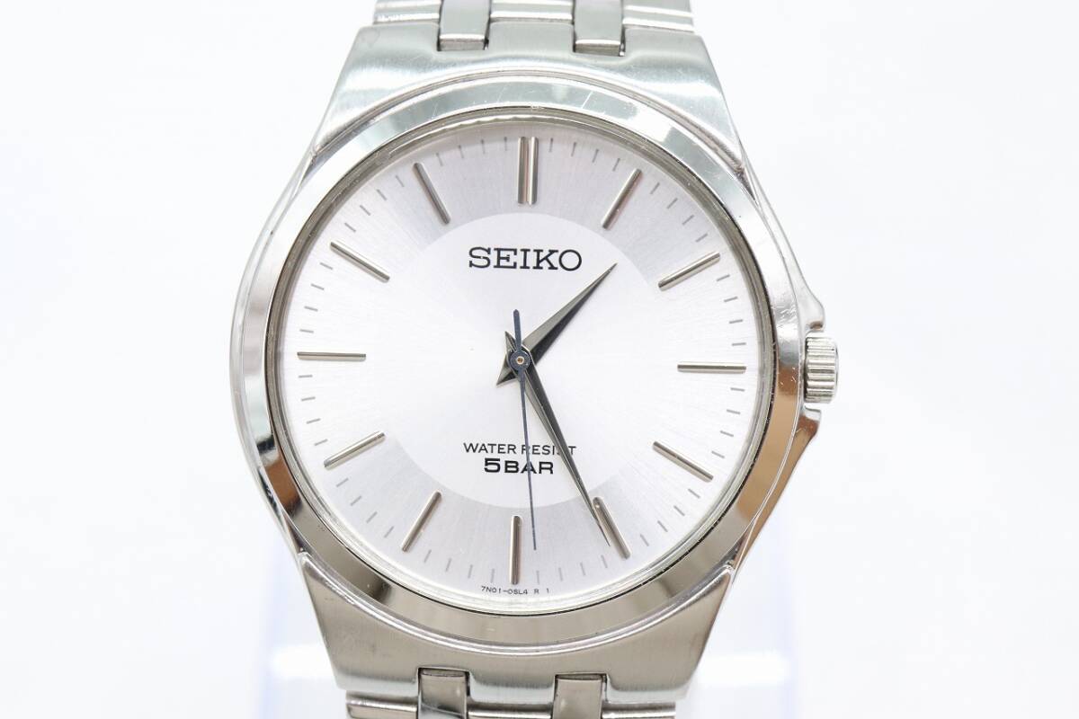 【W126-406】動作品 電池交換済 SEIKO セイコー 腕時計 7N01-0DM0 メンズ【送料全国一律380円】_画像3