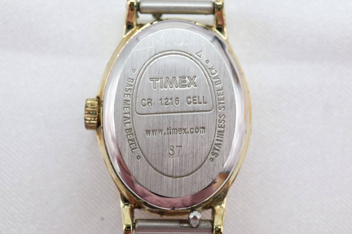 【W126-513】動作品 電池交換済 TIMEX タイメックス 腕時計 フェイスのみ レディース【送料全国一律185円】_画像7