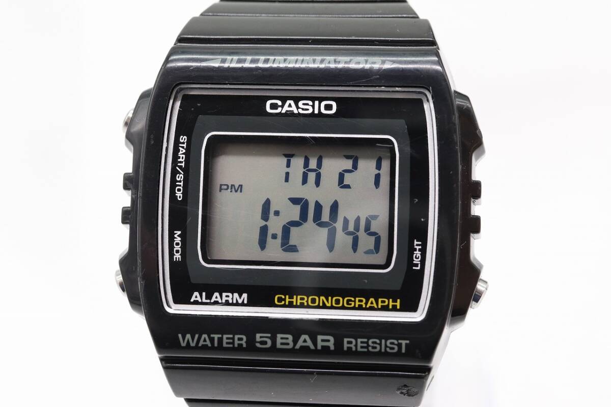 【W126-616】動作品 CASIO カシオ デジタル 腕時計 W-215H メンズ【送料全国一律380円】_画像3