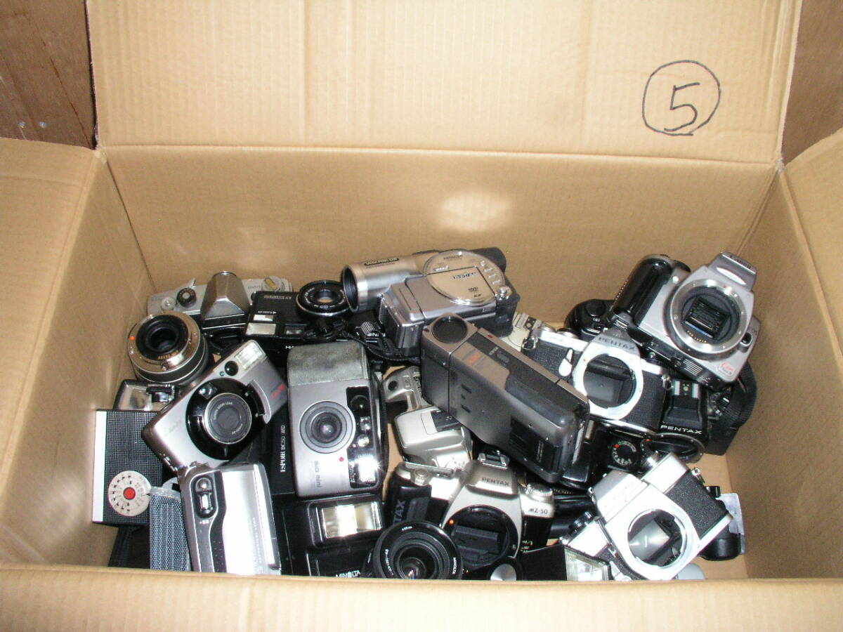 5909●● ジャンク品、故障カメラ など色々、ヤマト120サイズ、同梱不可 ●⑤の画像7