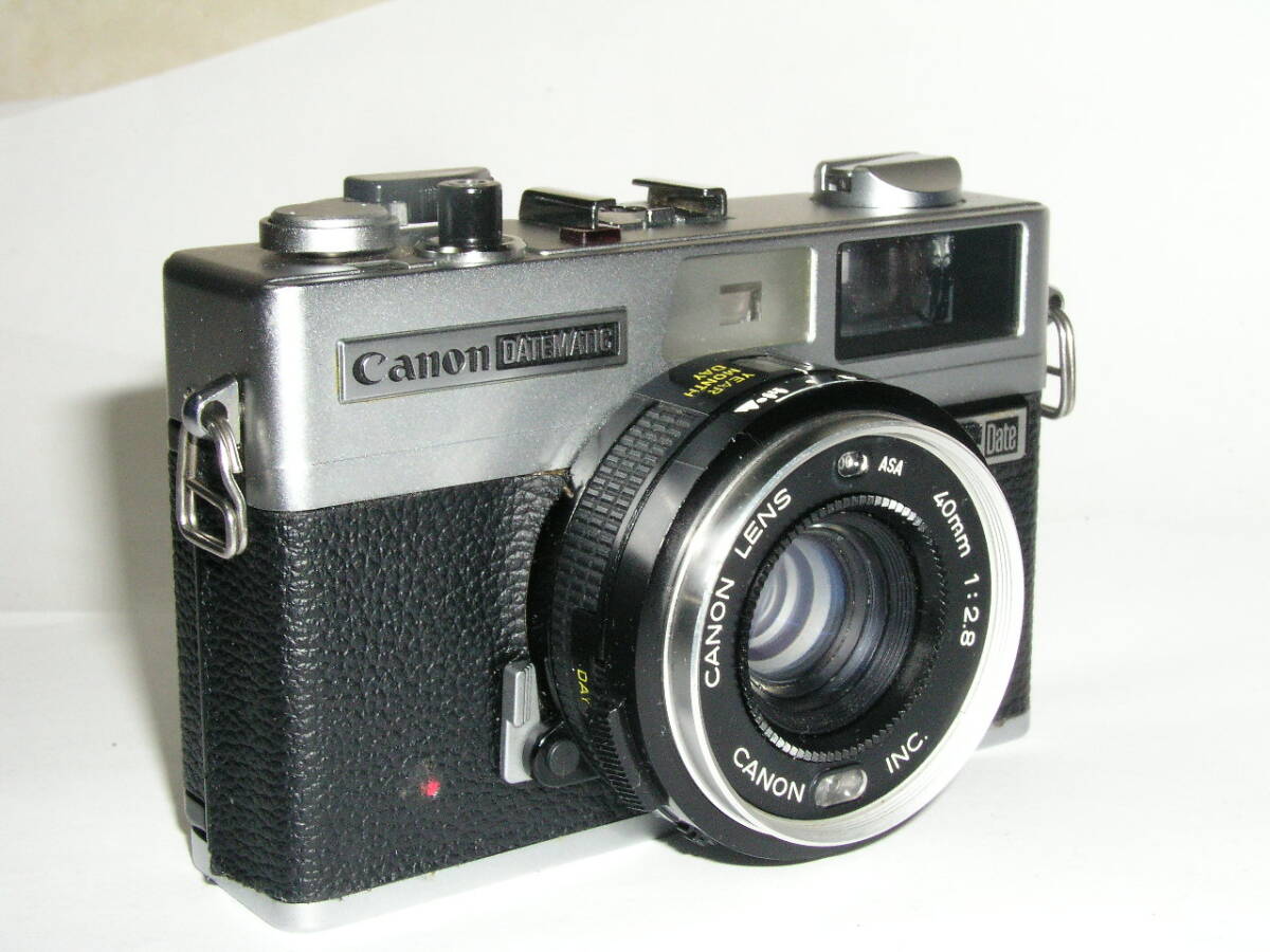 5920** Canon DATEMATIC, Canon te-to matic 1974 year sale single burnt point range finder synchronizated machine *12