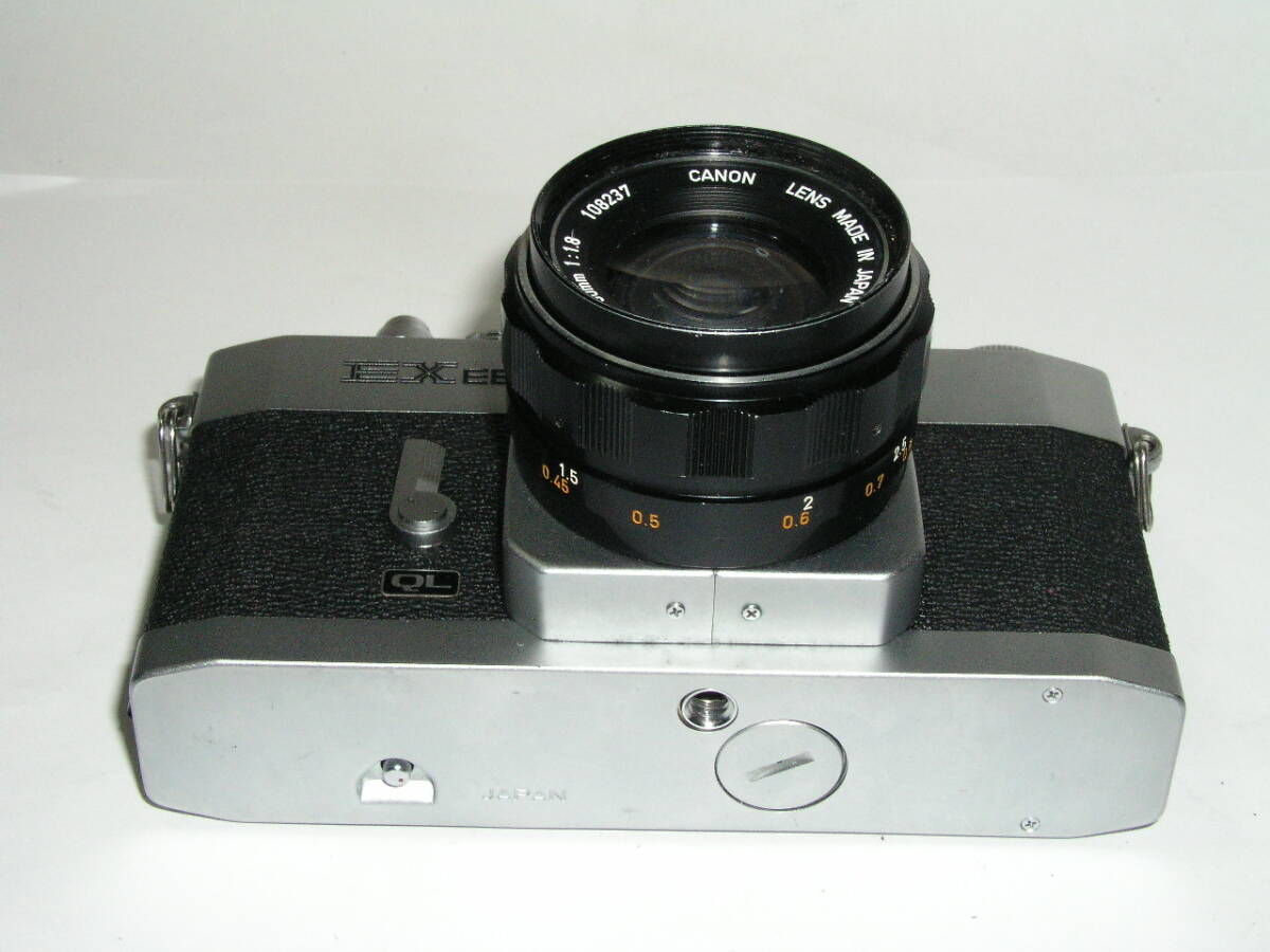 5921●● Canon EXEE、1969年発売 レンズ前群系交換式一眼レフ ●87_画像5