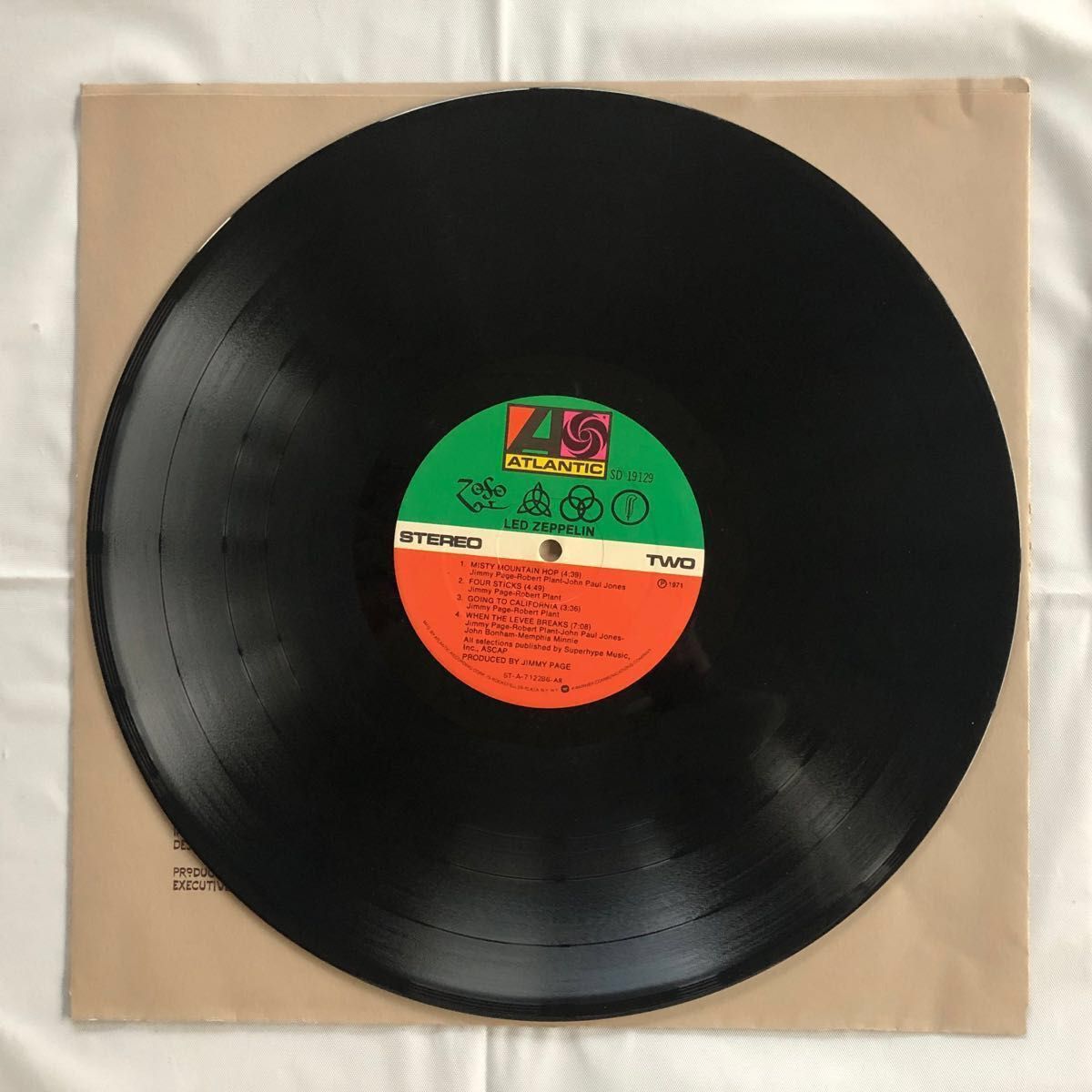 Led Zeppelin Ⅳ  LPレコード【輸入盤】