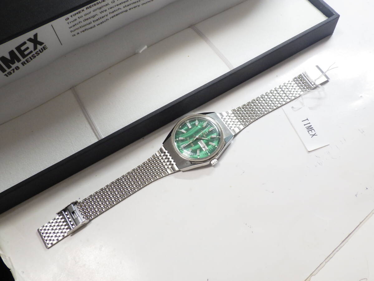 TIMEX タイメックス Q ファルコンアイ クオーツ腕時計 TW2U95400 #070の画像8