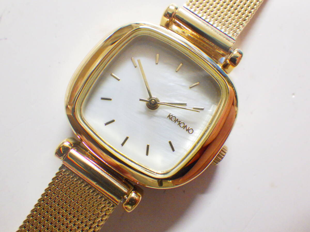 KOMONO コモノ レディース クオーツ腕時計 W1245 #302の画像1