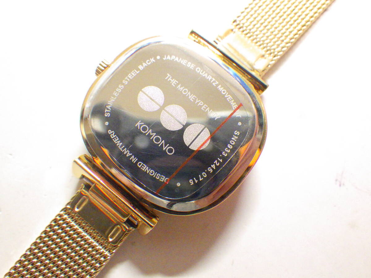 KOMONO コモノ レディース クオーツ腕時計 W1245 #302の画像2