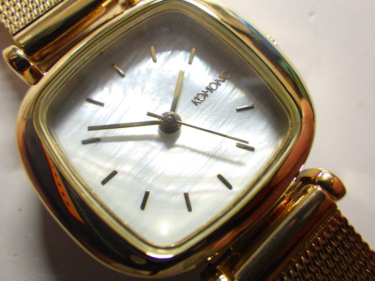 KOMONO コモノ レディース クオーツ腕時計 W1245 #302の画像5