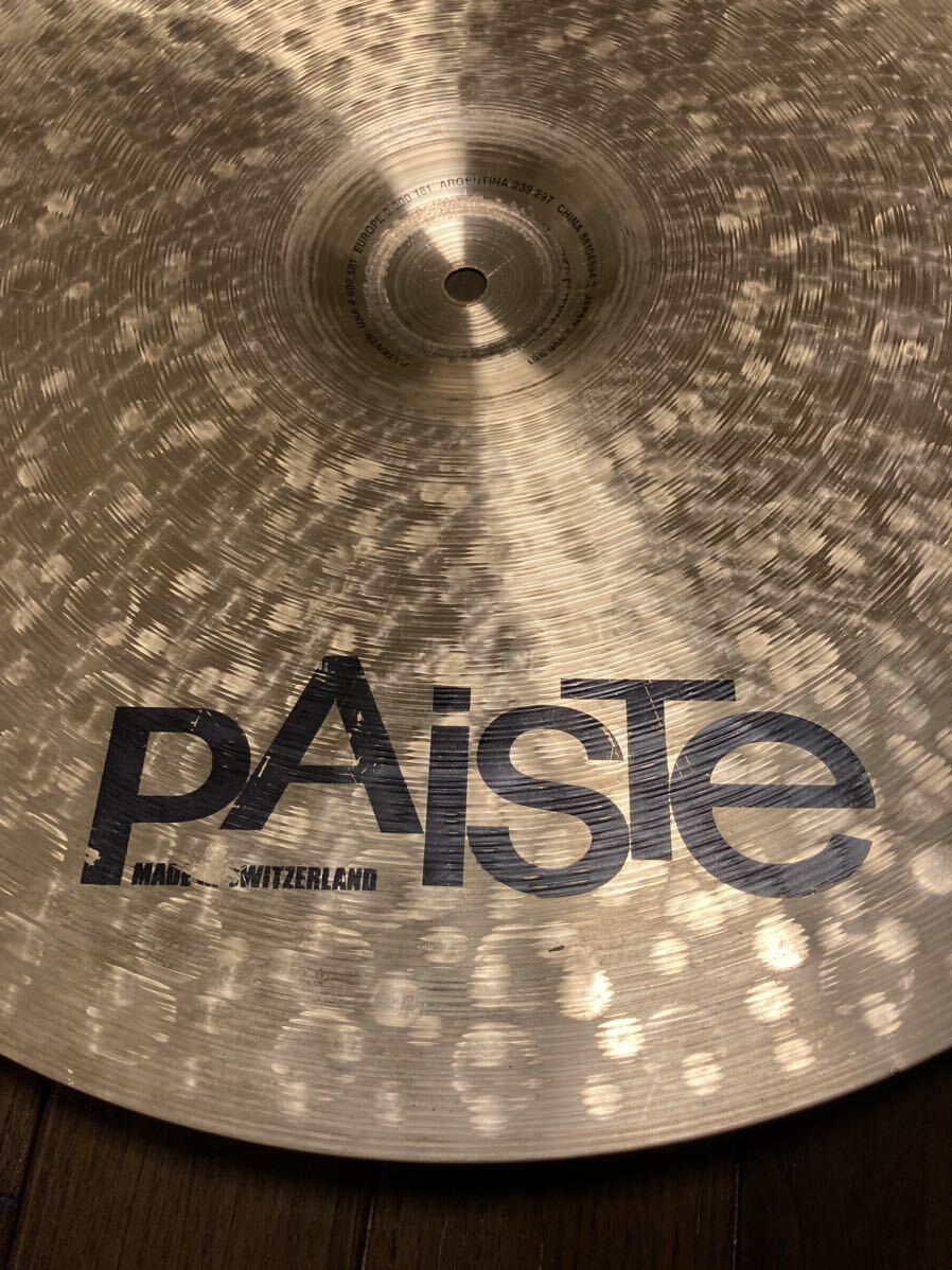 PAiSTE パイステ シグネーチャー　DarkEnergy Crash Mark 1 19インチ　シンバル ダークエナジー_画像4