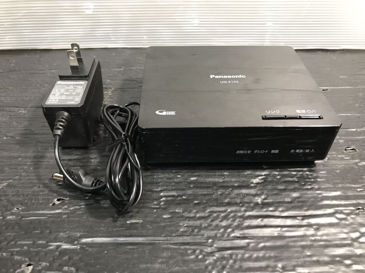031401 Panasonic Panasonic portable TV for tuner UN-E10S 2021 year made AC adaptor attaching 