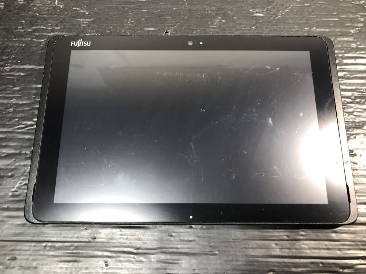 032504 富士通 ARROWS Tab Q507/PB 防水タブレットAtom x5-Z8550 Windows タブレットPC_画像1